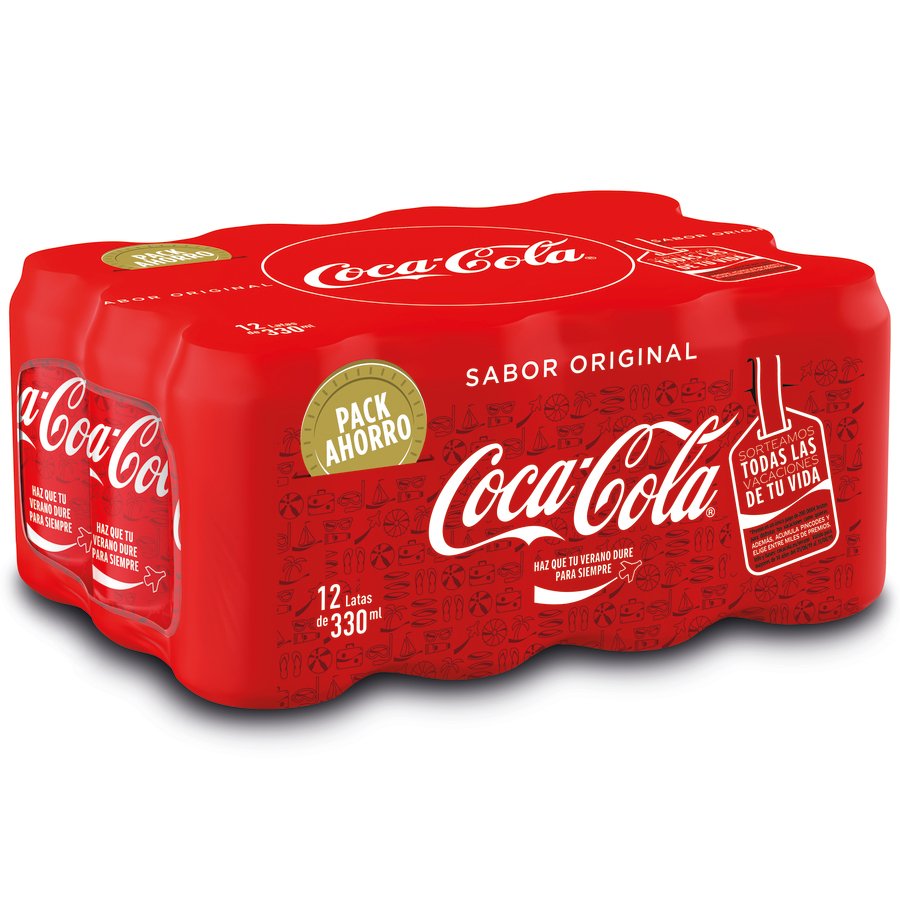 Coca cola lata normal (pack 12